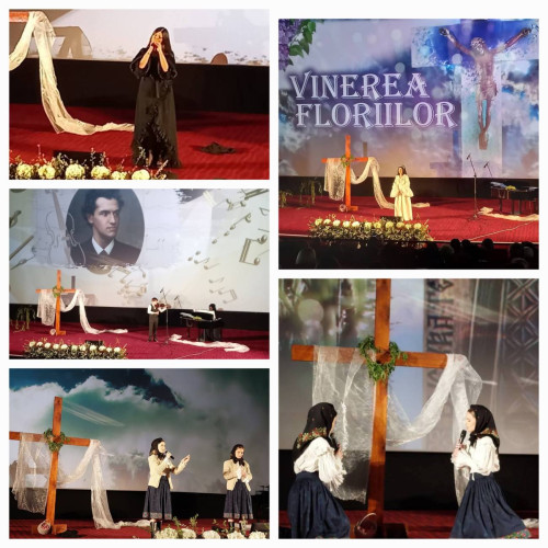 Spectacolul "Vinerea Floriilor" la Cinematograful "Independenta"