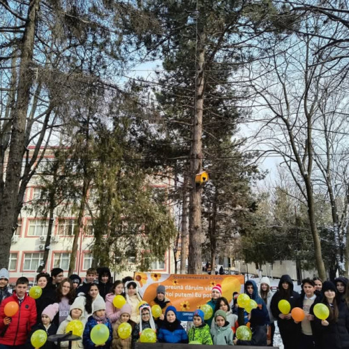 Campania „Împreună dăruim viață” la Școala Gimnazială Nr. 7 din Galați