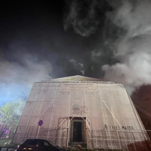 Incendiu la Teatrul Masca din București