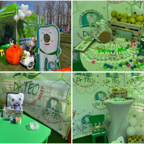 Clinica Dr. TEO promovează sănătatea dentară la Simfonia Lalelelor