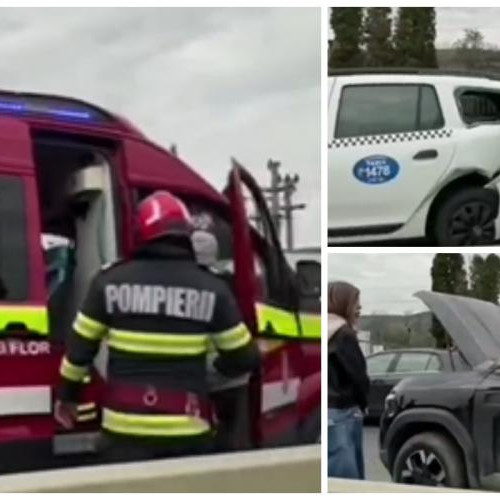 Accident rutier grav lângă centrul comercial Vivo din Florești