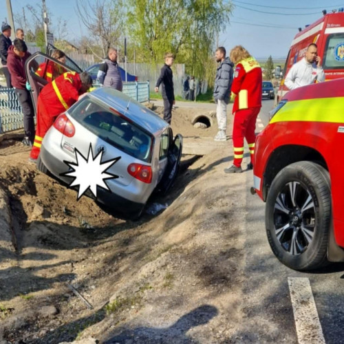 Accident rutier în comuna Frumușita, un bărbat de 85 de ani rănit