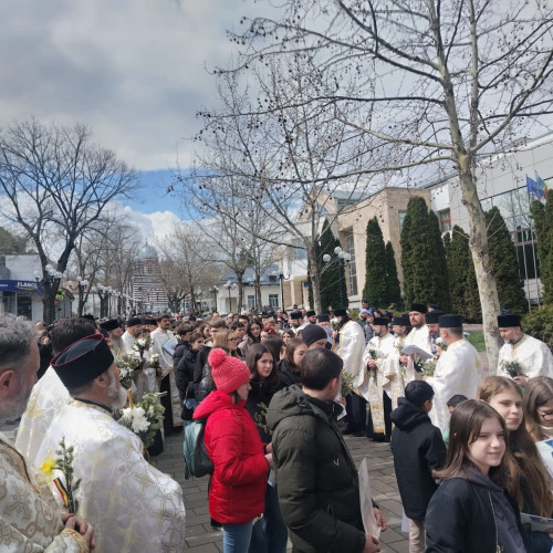 Procesiuni religioase de Florii în Botoșani