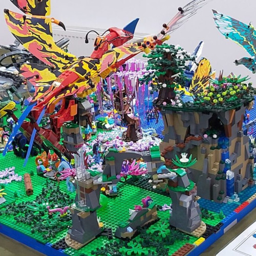 Exponate spectaculoase la Zilele Fanilor Lego