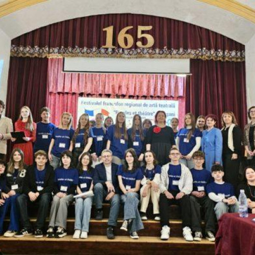 Festivalul francofon de artă teatrală "Paroles et theatre" a strâns elevi pasionați la Botoșani