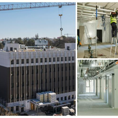 Avansarea lucrărilor la noul Centru de Patologie Neurovasculară și Neurochirurgie din Cluj-Napoca