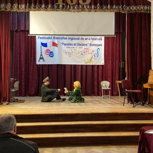 Festivalul francofon de artă teatrală "Paroles et theatre" a avut loc la Botoșani
