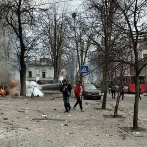 Atac cu rachete în orașul Sumi: peste 20 de victime