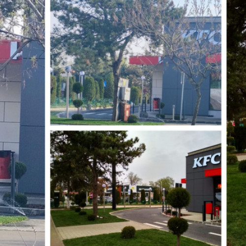 Panou electric udat zilnic de aspersoare, semnalat în Galați