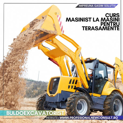 Curs de maistru pentru mașini de terasamente