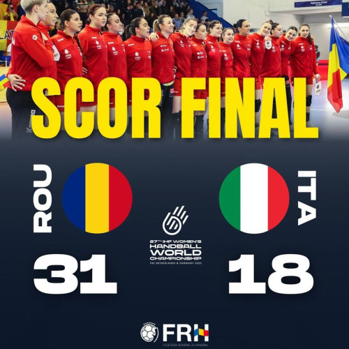 România obține o victorie importantă la Floriile din handbal