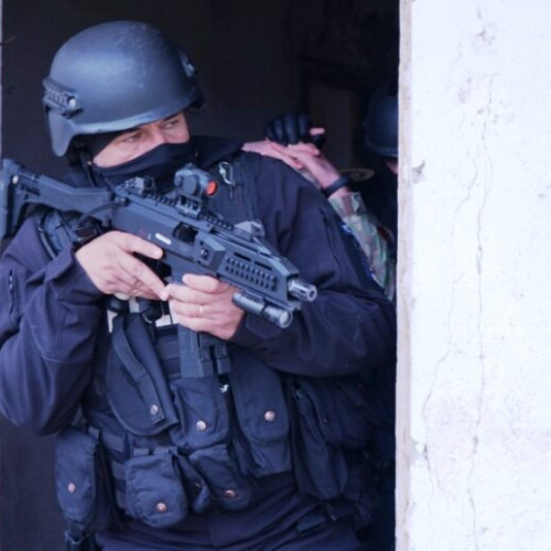 Exercitiu tactic comun în județul Vrancea pentru neutralizarea unei situații de criză