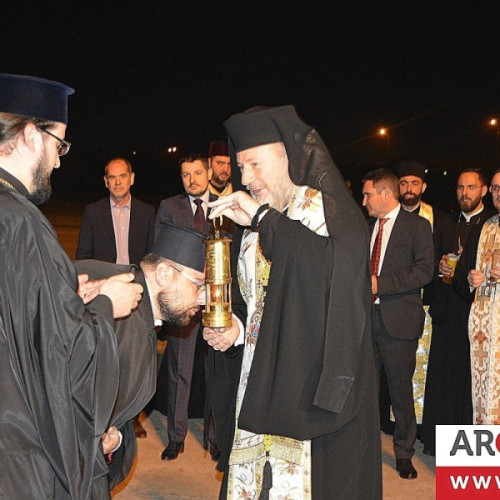 Sfânta Lumină de la Ierusalim va sosi din nou la Arad