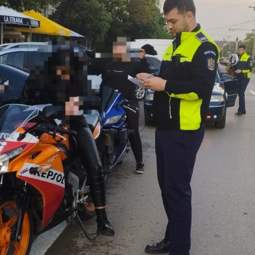 Peste 20 de motocicliști verificați în Botoșani