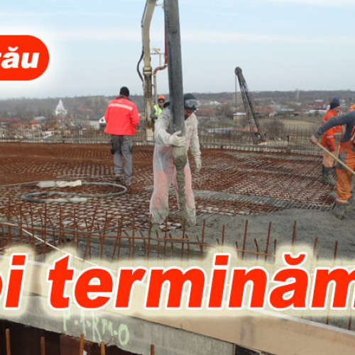 Reluarea lucrărilor la podul de la Buzău