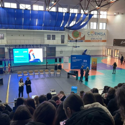 Sala Polivalenta din Botosani găzduiește un eveniment dedicat educației financiare