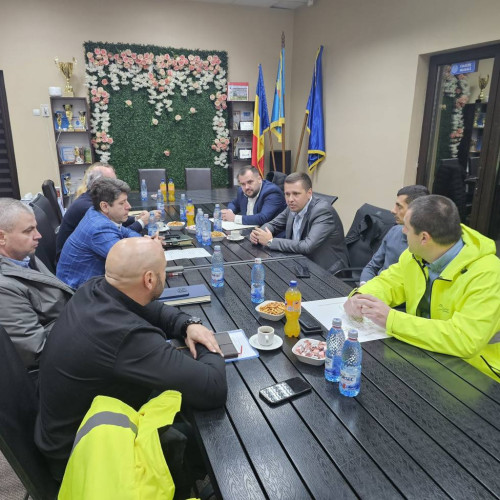 Vizita de lucru a lui Corneliu Ștefan în Dâmbovița pentru soluționarea problemelor de infrastructură