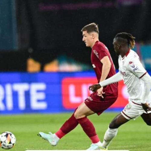 Meci intens între CFR Cluj și Rapid București, încheiat la egalitate