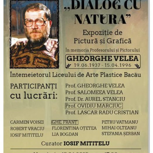 Expozitia "Dialog cu natura" in memoria profesorului Gheorghe Velea