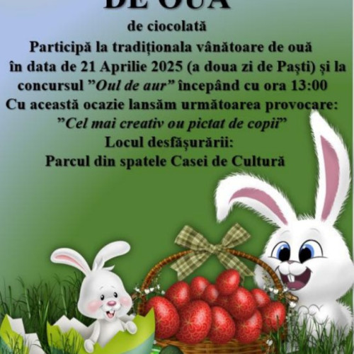 Vanatoare de oua de ciocolata in Victoria