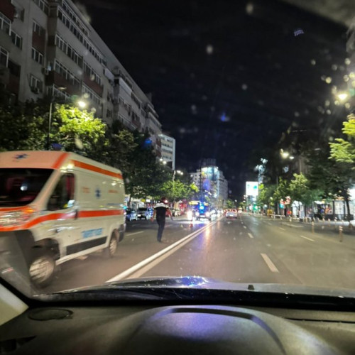 Accident rutier la intersectia bulevardelor Tineretului si Gheorghe Sincai