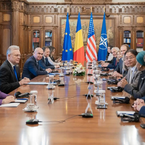 Ilie Bolojan întâlnește o delegație a Congresului SUA la Cotroceni