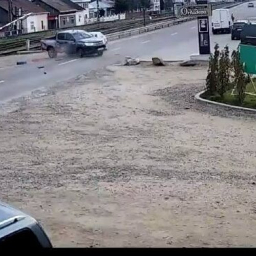 Accident pe DN 17 A la Dornesti