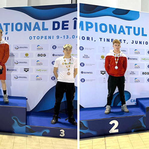 Rezultate remarcabile pentru inotătorii de la CSS Hunedoara la Campionatul Național
