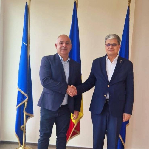 Primarul comunei Cojasca se întâlnește cu ministrul Investițiilor și Proiectelor Europene