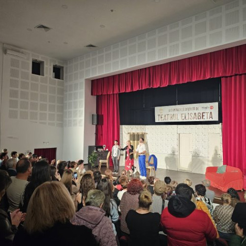 Spectacolul de teatru a încântat publicul din Buftea