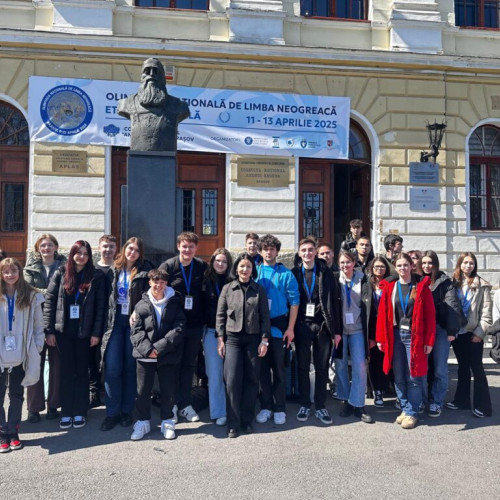 Elevii ieșeni au obținut premii importante la Olimpiada de Limba Neogreacă