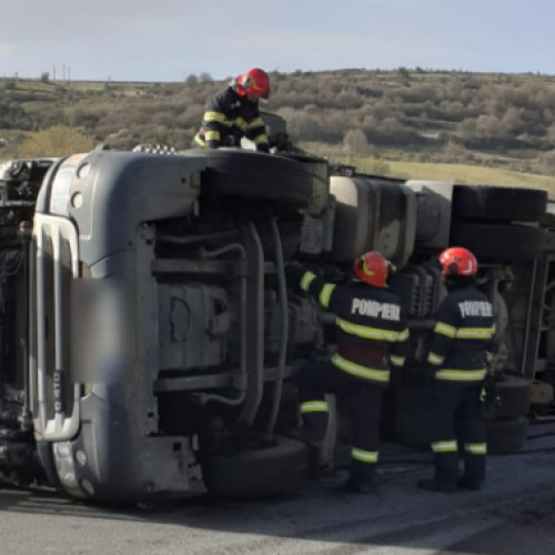 Accident rutier pe DN1 E60, fără victime
