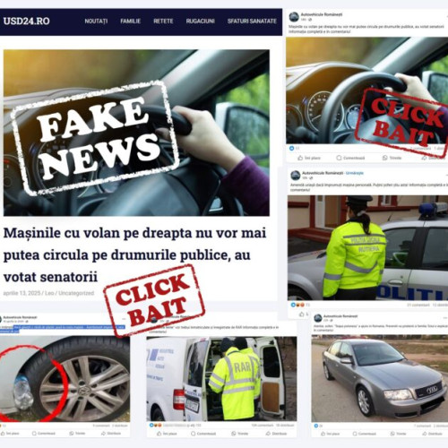 Registrul Auto Român avertizează despre informațiile false din mediul online