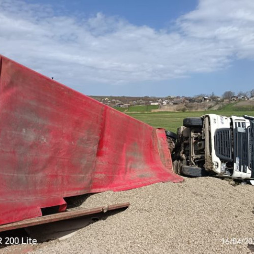 Accident rutier în localitatea Prajeni