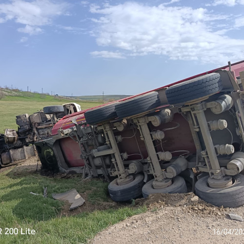 Accident rutier în localitatea Prajeni