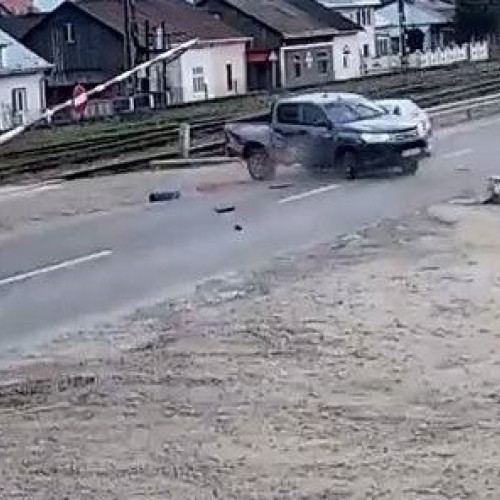 Accident spectaculos provocat de un botosanean grabit