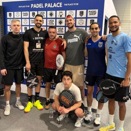Vicecampionii României la volei, pauză activă la Padel Palace