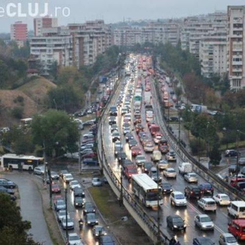 Dificultăți în trafic între Florești și Cluj-Napoca