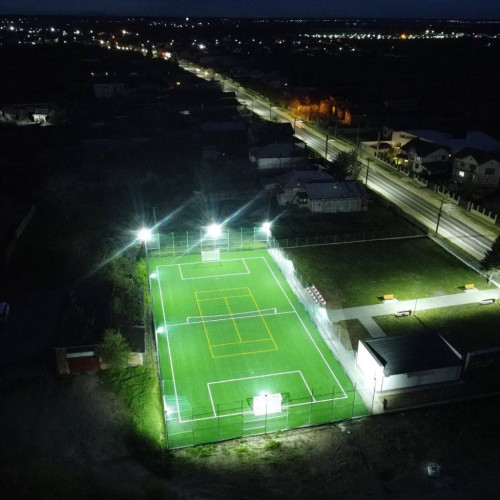 Primarul comunei Ulmi anunță finalizarea Centrului Sportiv din Dumbrava