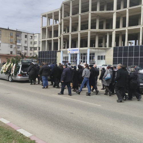 Tragedie în Botoșani: medicul rezident Emanuel Mirel Luca a fost înmormântat