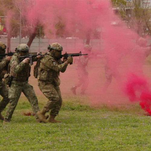 Armata Română desfășoară un exercițiu de luptă urbană în București