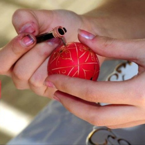 Maraton de incondeiat ouă de Paște organizat de Fundația Guzsalyas