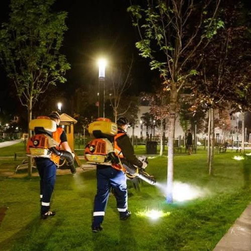 Acțiune de dezinsecție în Cluj-Napoca pentru combaterea țânțarilor și a căpușelor