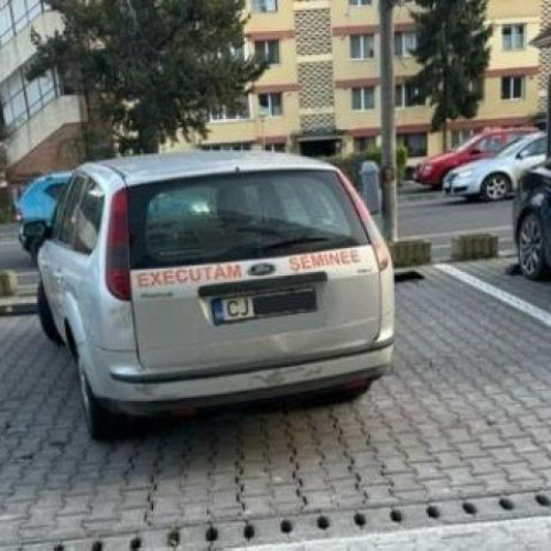 Aglomerație și umor pe rețelele de socializare, după o parcare necorespunzătoare la Mega Image