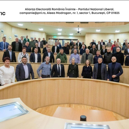 Liberalii și pesediștii au organizat un eveniment electoral gratuit în sala CJ Sibiu