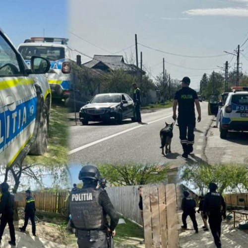 Acțiune de menținere a ordinii publice în comuna Ciorăști, Vrancea