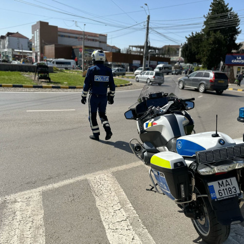Poliția rutieră din Botoșani va utiliza motociclete în activitatea de trafic