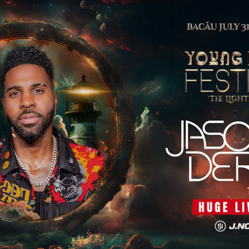 Jason Derulo va electriza scena Young Island Festival