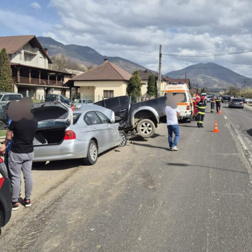 Accident în Tureac: Trei echipaje de intervenție mobilizate