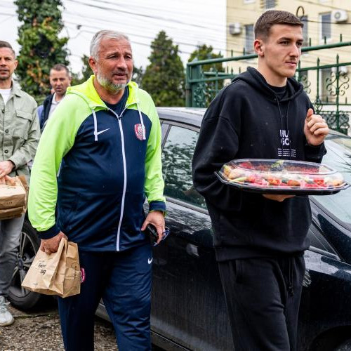 CFR Cluj aduce bucurie prin fapte bune în comunitate